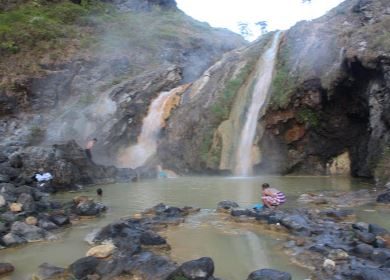 Aik Kalak Hot Springs Lombok Indonesia