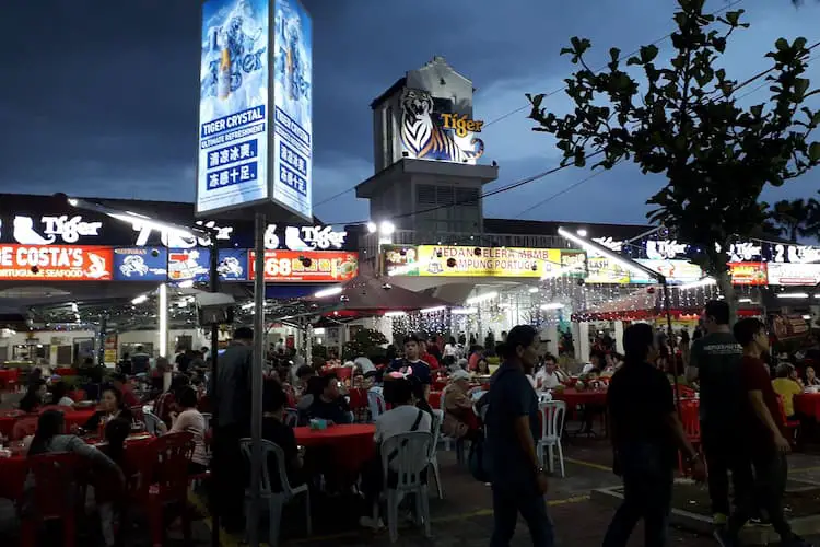 Portuguese Settlement Cuisine Melaka